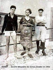 TIARET - BURDEAU - MOULINS SOCIETE MEUNIERE DU SERSOU  FONDEE EN 1931